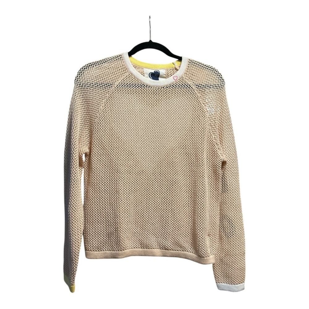 NWOT Just Madison Linen/Cotton Blend Love Sweater, Size Small